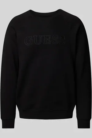 Guess Sweatshirt mit Label-Print Modell 