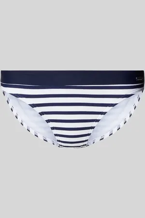 Venice Beach Bikini-Hose mit Label-Applikation Modell 