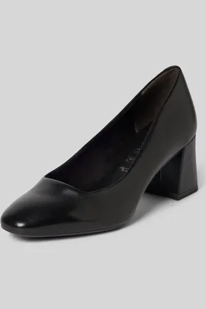 Tamaris Pumps aus Leder mit Blockabsatz in , Größe 38