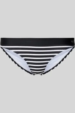 Venice Beach Bikini-Hose mit Label-Applikation Modell 