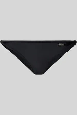 Venice Beach Bikini-Hose mit Label-Applikation Modell 