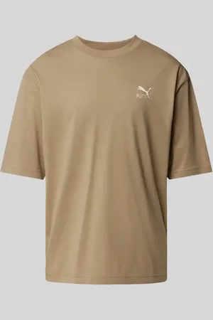 PUMA T-Shirt mit Label-Stitching in , Größe L
