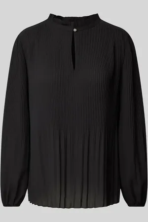 QS by s.Oliver Blusenshirt mit Schlüsselloch-Ausschnitt in , Größe 34