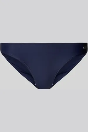Venice Beach Bikini-Hose mit Label-Applikation Modell 