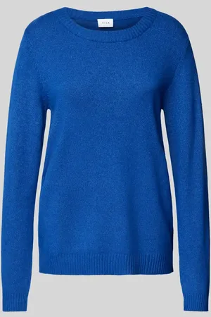 VILA Strickpullover mit gerippten Abschlüssen Modell 