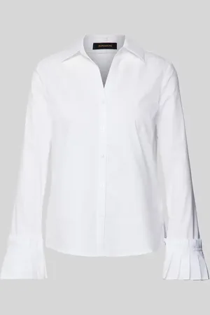 More & More Bluse mit durchgehender Knopfleiste in , Größe 38