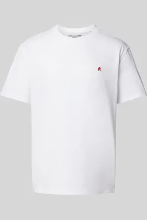 Replay T-Shirt mit Logo-Stitching in , Größe XXL