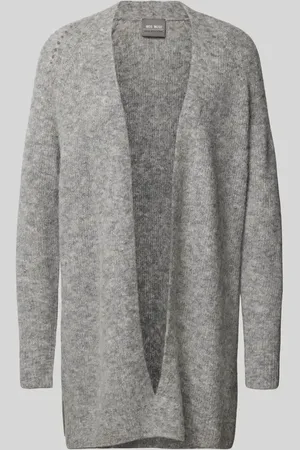 Mos Mosh Longcardigan mit gerippten Abschlüssen Modell 