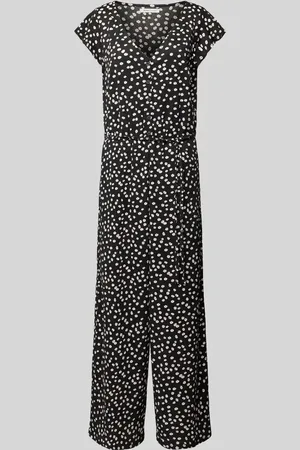 TOM TAILOR Loose Fit Jumpsuit mit Allover-Muster in , Größe XS