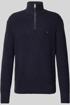Tommy Hilfiger Troyer mit Logo-Stitching in , Größe XL