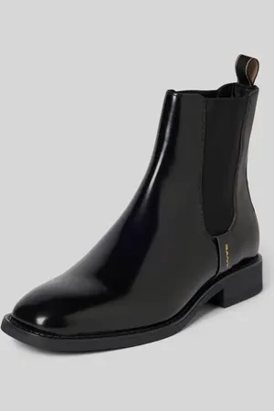 GANT Chelsea Boots aus Leder mit Label-Detail Modell 