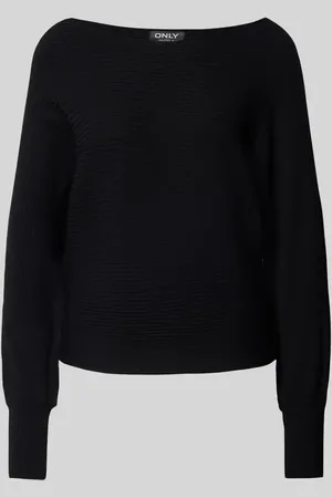 ONLY Strickpullover mit U-Boot-Ausschnitt Modell 