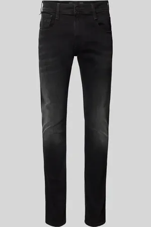 Replay Slim Fit Jeans im Used-Look Modell 
