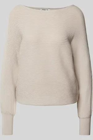 ONLY Strickpullover mit U-Boot-Ausschnitt Modell 