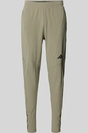 adidas Regular Fit Trainingshose mit Logo-Print in , Größe XL