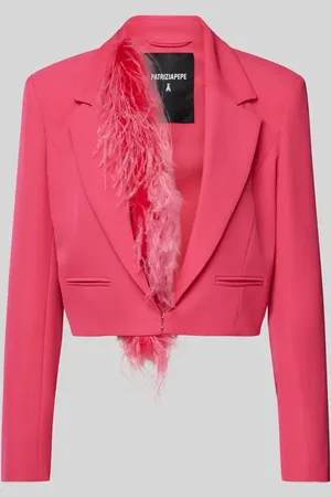 Patrizia Pepe Cropped Blazer mit Hakenverschluss in , Größe 34