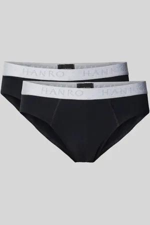 Hanro Slip mit Label-Details im 2er-Pack in , Größe S