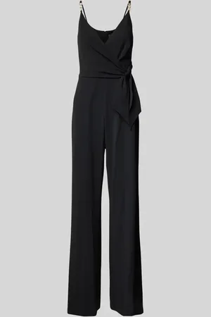 Adrianna Papell Jumpsuit mit Perlen und Knotendetail in , Größe 38
