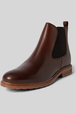 Tamaris Chelsea Boots aus Leder mit Ziernaht in , Größe 37