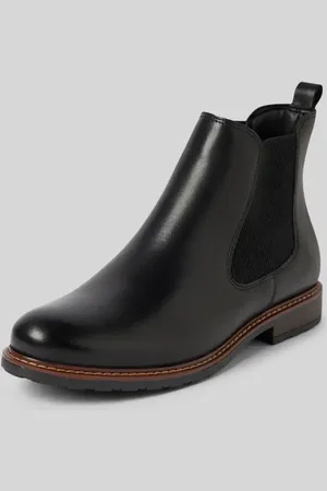 Tamaris Chelsea Boots aus Leder mit Ziernaht in , Größe 38