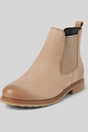 Tamaris Chelsea Boots aus Leder mit Ziernaht in , Größe 38