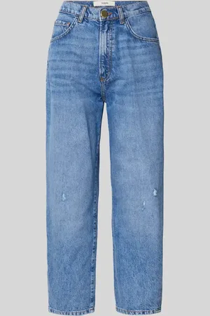 Goldgarn Balloon Fit Jeans im Destroyed-Look Modell 