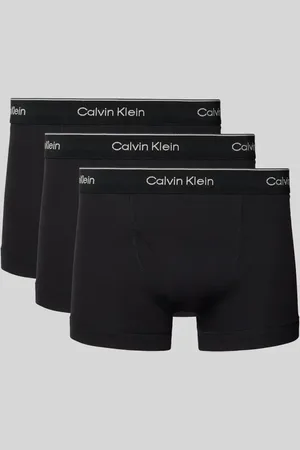 Calvin Klein Trunks mit Label-Bund im 3er-Pack in , Größe L