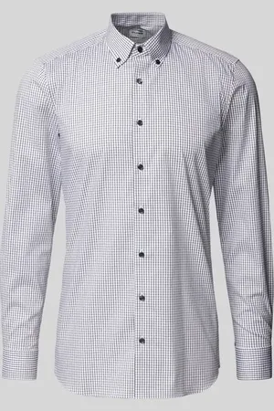 Olymp Slim Fit Businesshemd mit Button-Down-Kragen in , Größe 38