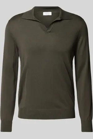 Gran Sasso Strickpullover mit Umlegekragen in , Größe 56