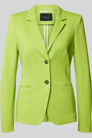 Oui Slim Fit Blazer mit Paspeltaschen in , Größe 36