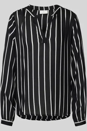 Kaffe Bluse mit Tunikakragen Modell 