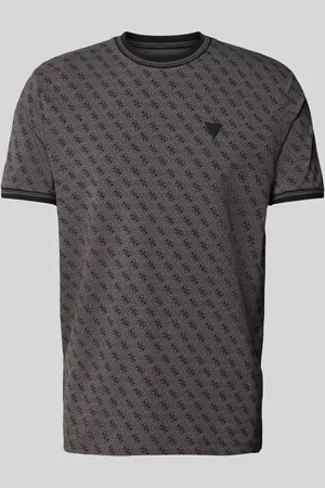 Guess T-Shirt mit elastischen Ärmelabschlüssen Modell 