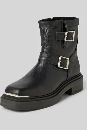 Steve Madden Lederstiefel mit Dornschließen Modell 