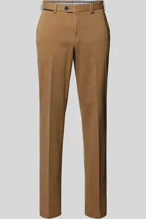 Hiltl Slim Fit Chino mit Bügelfalten Modell 