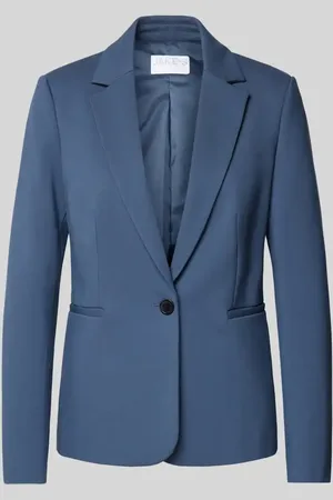 Jake*s Regular Fit Blazer aus Viskose-Mix mit Leistentaschen in , Größe 34
