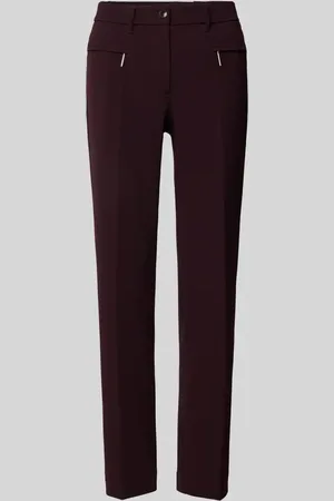 Atelier Gardeur Slim Fit Stoffhose mit Reißverschlusstaschen Modell 