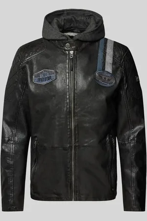 Gipsy Lederjacke mit Kapuze Modell 