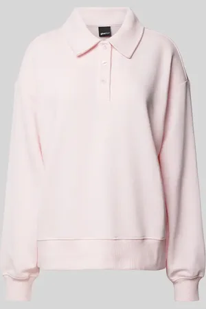 Gina Tricot Sweatshirt mit Umlegekragen in , Größe S