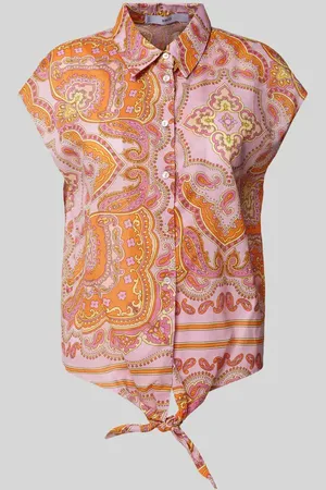 MANGO Bluse mit Knotendetail Modell 