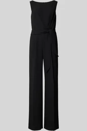 Vera Mont Slim Fit Jumpsuit mit Bindegürtel in , Größe 46