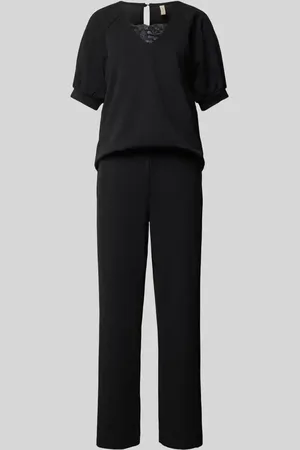 soyaconcept Jumpsuit mit Spitzen- und Strasssteinbesatz Modell 