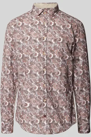 Colours & Sons Regular Fit Freizeithemd mit Haifischkragen in , Größe S