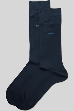 HUGO BOSS Socken mit Label-Print im 2er-Pack in , Größe 43-46