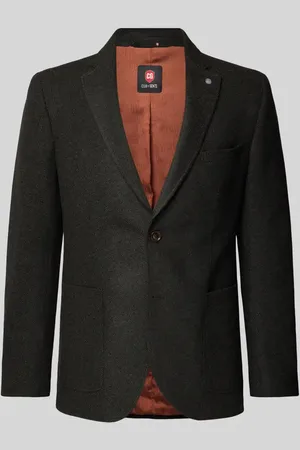 Club of Gents Slim Fit 2-Knopf-Sakko mit Reverskragen Modell 
