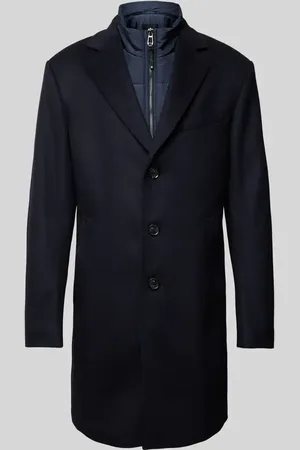 JOOP! Wollmantel im Double-Layer-Look Modell 