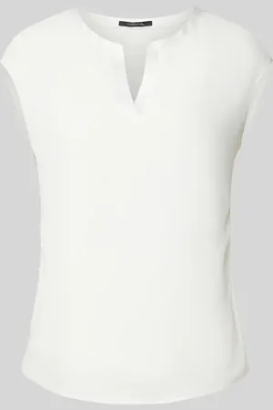 Comma, T-Shirt mit V-Ausschnitt in , Größe 36