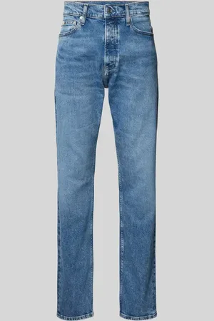 Calvin Klein Straight Fit Jeans im 5-Pocket-Design in , Größe 34/32