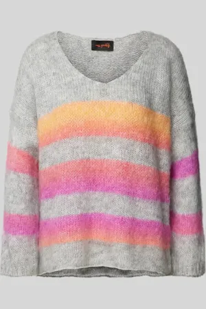 miss goodlife Strickpullover aus Woll-Mix mit überschnittenen Schultern in , Größe XS