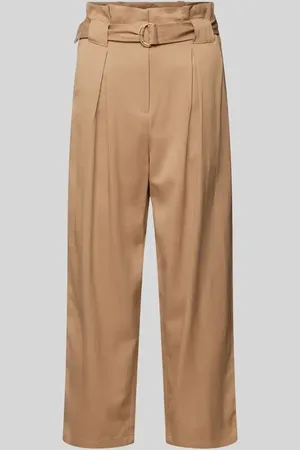 Scotch&Soda Paperbag-Hose in verkürzter Passform mit Stoffgürtel in , Größe XL