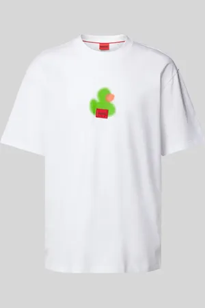 HUGO BOSS T-Shirt mit Label-Detail Modell 